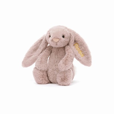 Jellycat Bashful Luxe Bunny Rosa Medium Australia | 045823UFQ